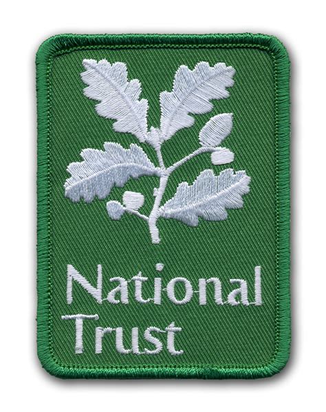 national trust patches  donation  charity custom