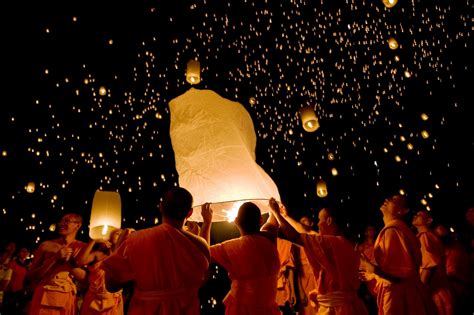 gang wow sky lantern festival taiwan