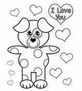 Coloring Dirty Valentines Pages Dog Harry Printable Color Sheet Print Getdrawings Getcolorings sketch template