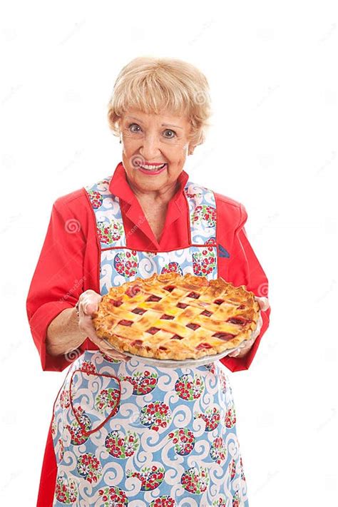Grandmas Homemade Cherry Pie Stock Image Image Of Baking Cooking