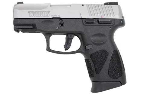 taurus gc mm  compact pistol  stainless  vance outdoors