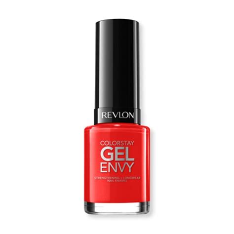 revlon colorstay gel envy longwear nail polish   red  oz