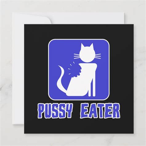 Pussy Cat Eater Invitation Zazzle