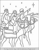 Kings Magi Mages Rois Epiphany Coloriage Bible Roi Mage Sheets Nativity Driekoningen Storybook Worksheets Thecatholickid Tableau Advent Wiseman sketch template