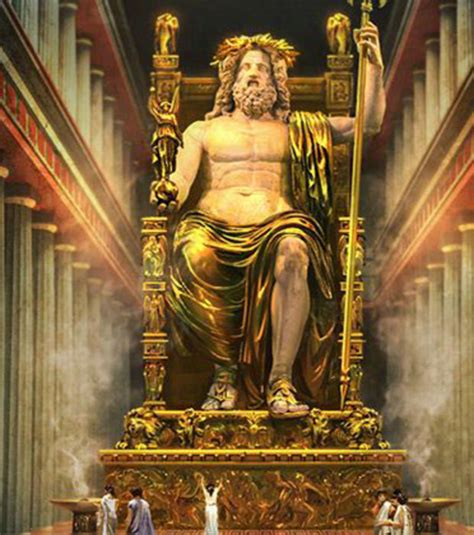 Les Sept Merveilles Du Monde De La Statue De Zeus Au Temple Dartemisle