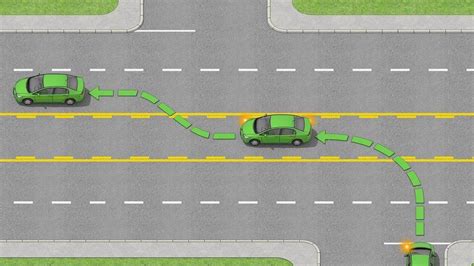 center turn lane rules explained zutobi drivers ed