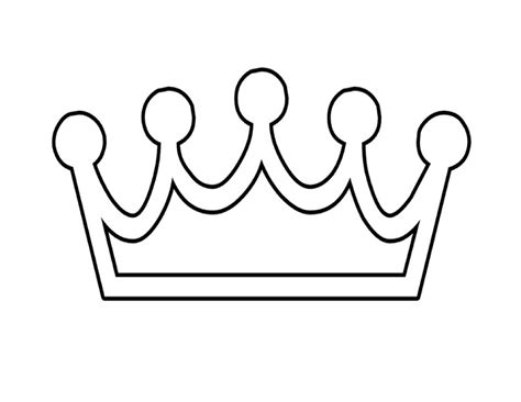 paper crown templates templatelab