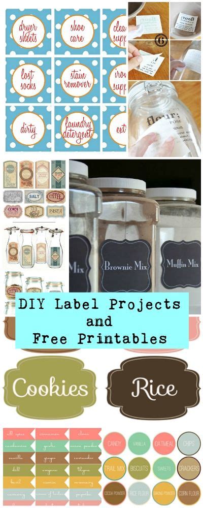 diy label projects   printables vintage labels tutorials  label