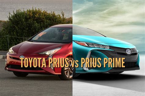 toyota prius prime  prius plug  hybrid  hybrid differences