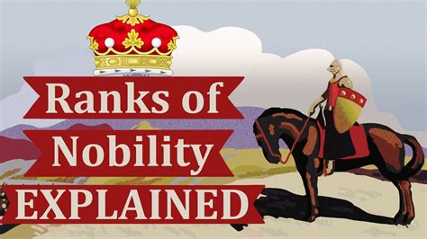 ranks  nobility explained youtube
