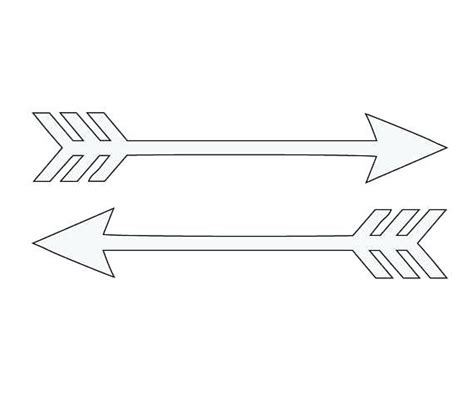 printable arrow template bilscreen