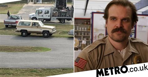 Stranger Things Jim Hopper Alive As Car Spotted On Season 4 Set