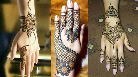 Latest Mehndi Designs Simple And Easy Collection