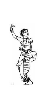 Tamils Dances Outline Sketches Kids Nadu Kathak 4to40 Chennai Bharat Natyam Dancers Indusladies Madhubani sketch template