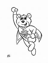 Superted Zombiegoon Ted Super Colouring Pages Deviantart sketch template