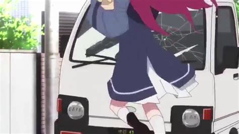 Anime Girl Gets Hit By Truck Youtube