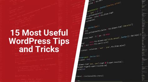wordpress tips  tricks  pros  beginners