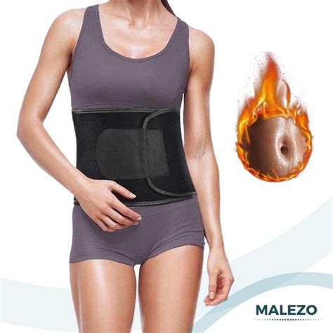 zweetband buik afslankband sauna belt waist trainer waist shaper sauna band bolcom