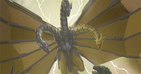 Larry T Quach S Art Blog Godzilla Vs Mecha Ghidorah