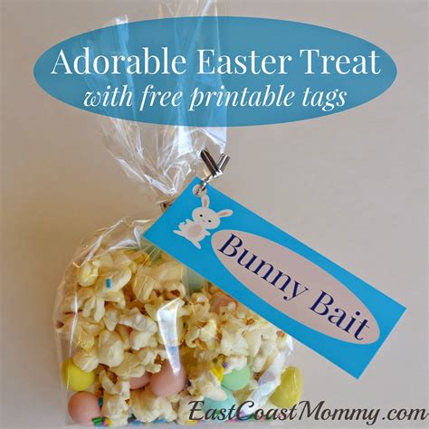east coast mommy bunny bait   printable tags