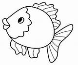 Fish Kleurplaten sketch template