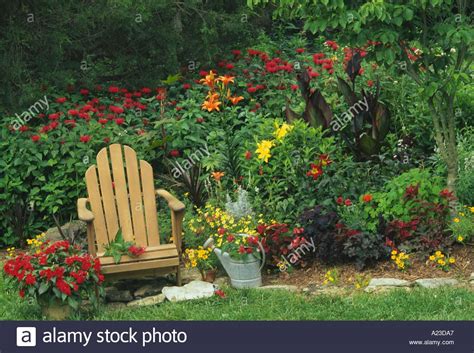 image result for red orange flower bed pretty gardens