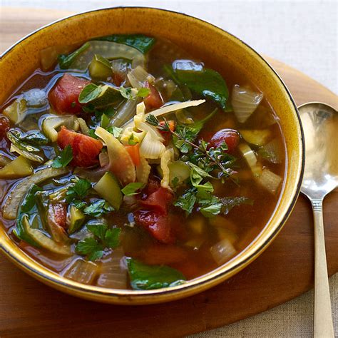 Italian Inspired Vegetable Soup Recipes Ww America