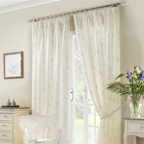 seville lined voile curtains  ivory  uk delivery terrys fabrics