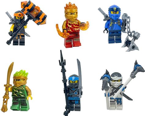 Lego Ninjago Forbidden Spinjitzu Combo Pack With Weapons Lloyd Zane