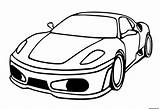 Ferrari F430 Gtb Coloriages sketch template