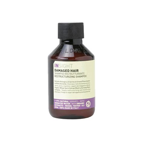 insight damaged hair restructurizing shampoo ml