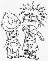Nickelodeon Rugrats Coloringhome Dxf Eps Rat sketch template