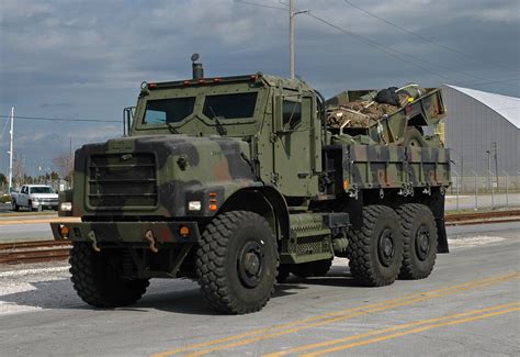marine corps amk cargo truck  amk armored  ton ca flickr