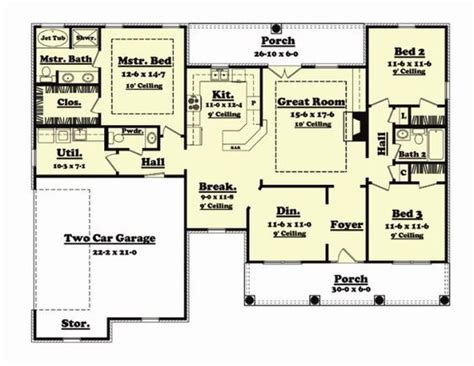 open concept floor plans  sq ft review home