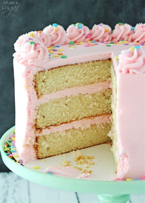 moist  fluffy vanilla cake  favorite vanilla cake recipe