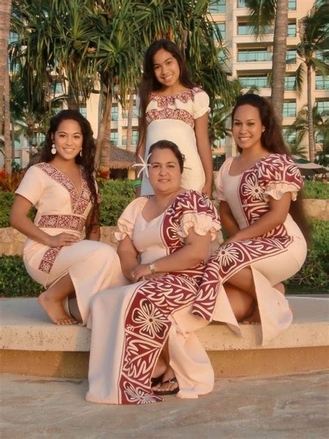 polynesian dress samoan dress hawaiian fashion