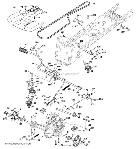 Husqvarna Riding Mower Engine Diagram