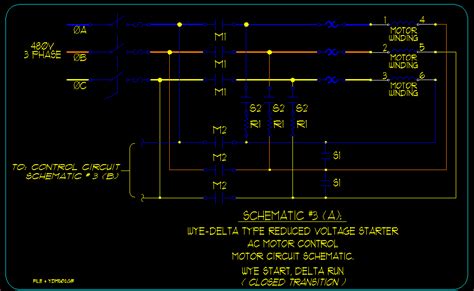 wye delta motor starting schematics ecn electrical forums
