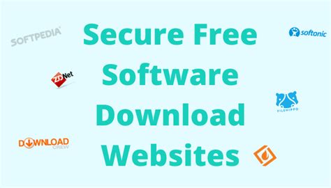 secure  software downloading websites list