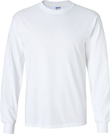 Ultra Cotton Long Sleeve T Shirt White Blank Long Sleeve T Shirt
