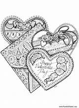 Valentines Coloring Pages Adult Valentine Printable Heart Colouring Hearts Pheemcfaddell Sheets sketch template