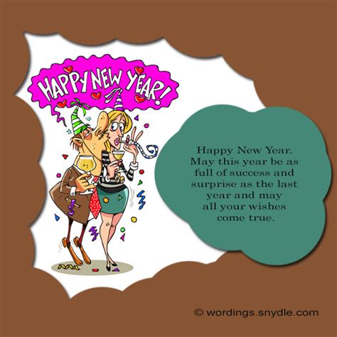 Funny New Year Messages Greetings And Wishes Wordings