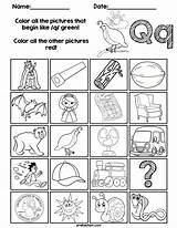 Worksheets Consonants Kindergarten Coloring Initial Finding Choose Board sketch template