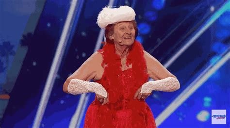 America S Got Talent 90 Year Old Woman Strips For Simon
