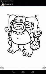 Singing Monsters Coloring Pages Monster Children Color Printable Book Print Kids Getcolorings Template Songs sketch template