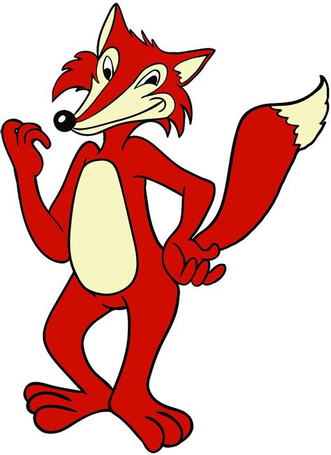 red cartoon fox  stock photo public domain pictures