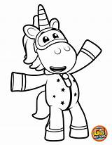 Pages Coloring Goggles Jetters Go Print Getcolorings Puppets Printable Unicorn Funky Drawing sketch template