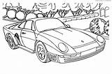 Porsche sketch template