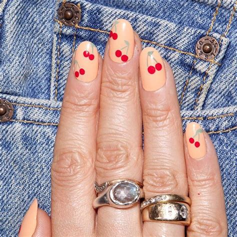 10 Easy Red Nail Designs Cute Nail Art Ideas For A Red Manicure