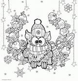 Owl Ausmalen Weihnachtsbilder Weihnachtsmalvorlagen Entitlementtrap sketch template